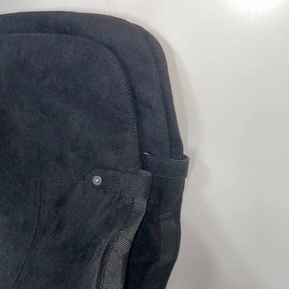Sun + Stone Allicce Over-the-Knee Boots, black faux suede 8.5M - Picture 8 of 15